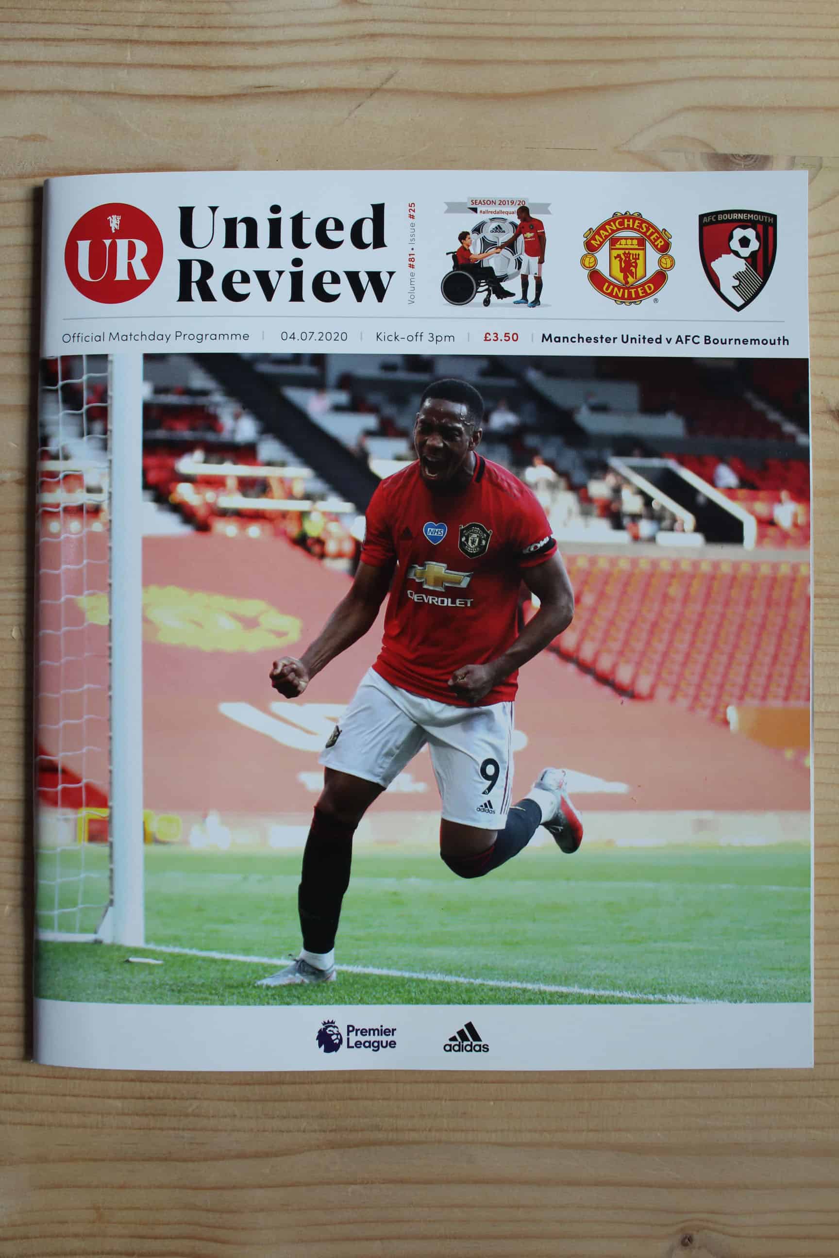 Manchester United FC v AFC Bournemouth